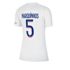 Paris Saint-Germain Marquinhos #5 Tredjedrakt Kvinner 2022-23 Kortermet